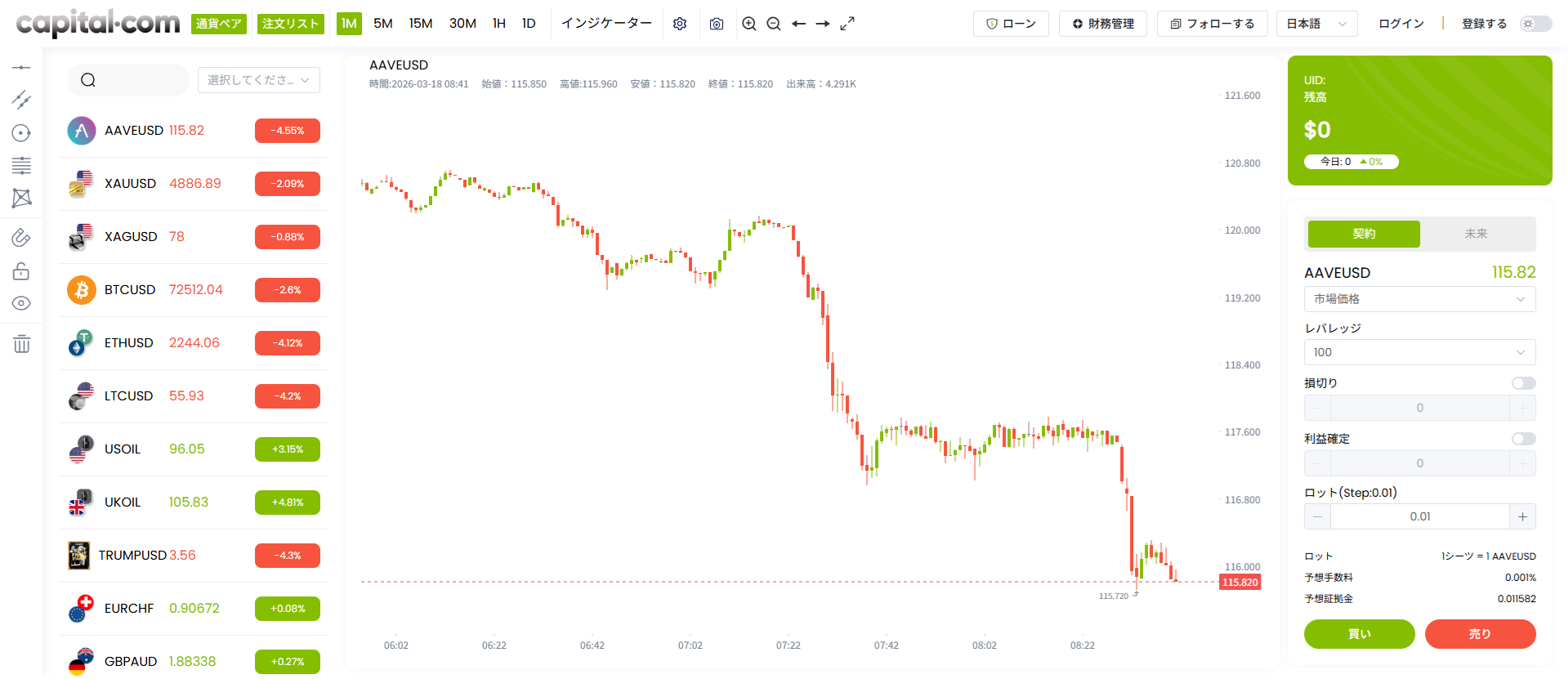 Jp Capitalのサイト画像